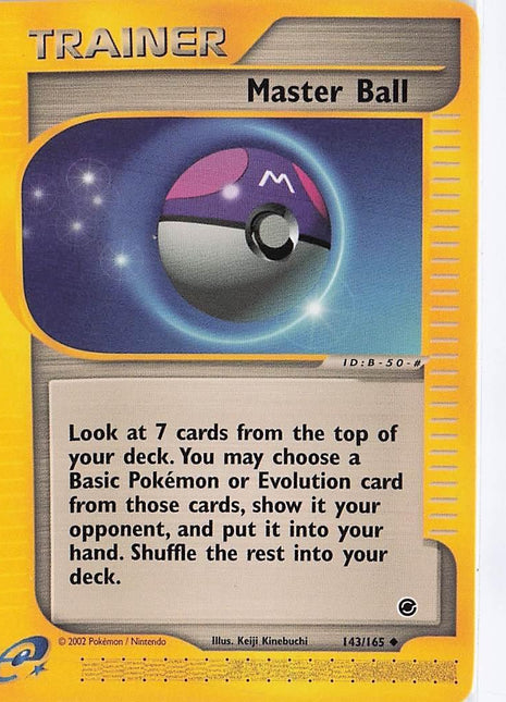 Master Ball 143/165