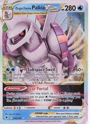 Origin Forme Palkia VSTAR 040/189