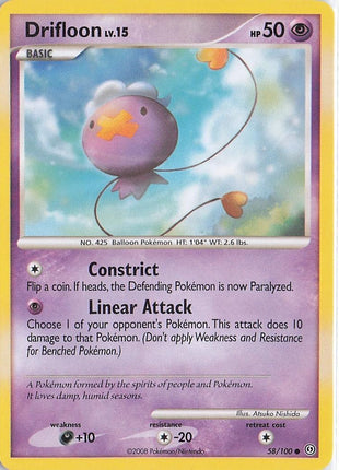 Drifloon LV.15 58/100