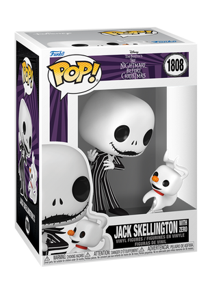 Nightmare Before Christmas - Jack & Zero #1808 Funko Pop!