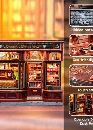 Book Nook Corner Coffee Shop DIY Kit