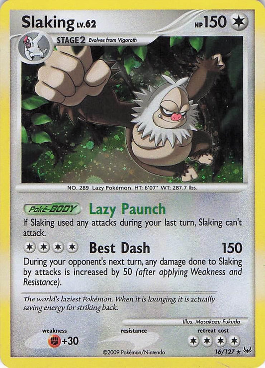 Slaking Lv.62 16/127 (H)