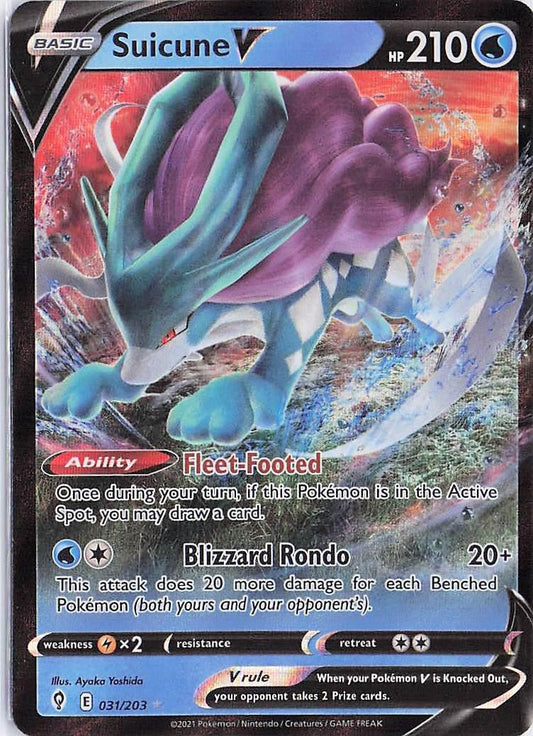 Suicune V 031/203