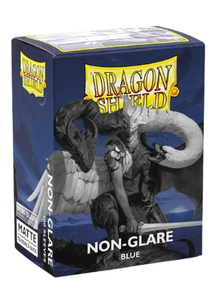 Dragon Shield - Non-Glare Blue Matte Sleeves (100)