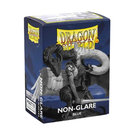 Dragon Shield - Non-Glare Blue Matte Sleeves (100)