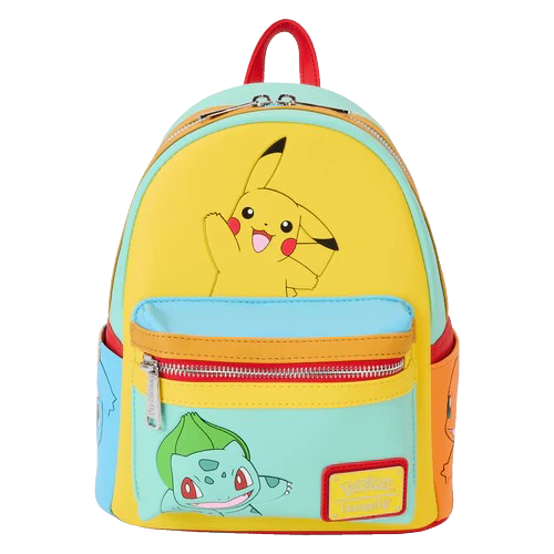 Loungefly - Pokemon Colour Block Mini Backpack