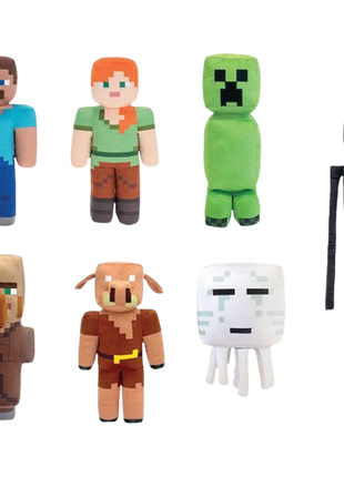 Minecraft 20cm Plush Assortment