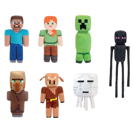 Minecraft 20cm Plush Assortment