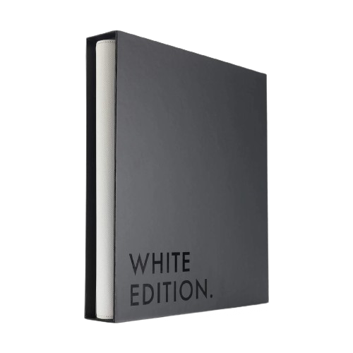 Vault X - White Edition 12 Pocket Zip Binder