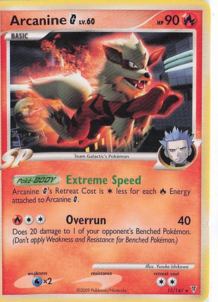 Arcanine G LV.60 15/147