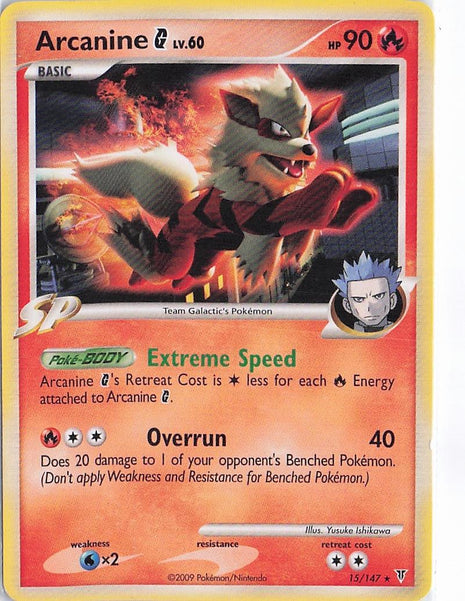 Arcanine G LV.60 15/147