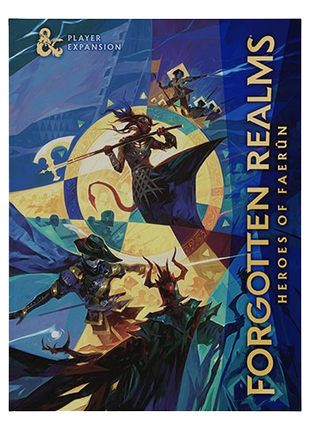 Dungeons & Dragons - Forgotten Realms Heroes of Faerun Players Guide - Alternate Cover
