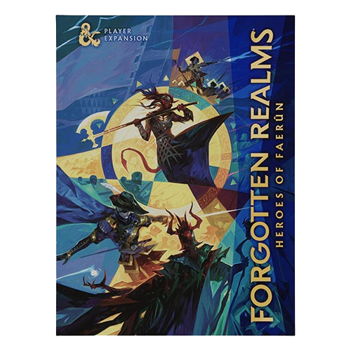 Dungeons & Dragons - Forgotten Realms Heroes of Faerun Players Guide - Alternate Cover