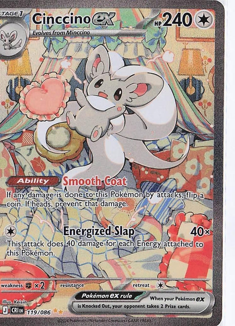 Cinccino ex 119/086