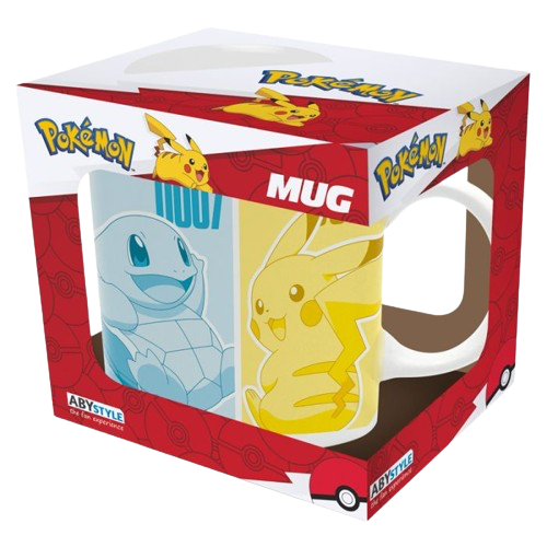 Pokemon - Pikachu & Kanto Starters Mug