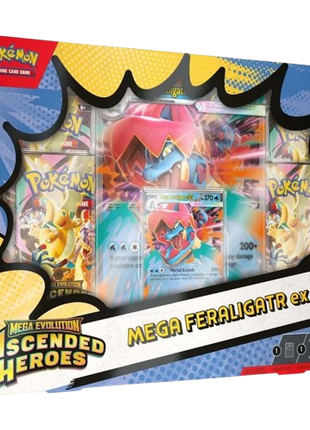Pokemon - Ascended Heroes Mega Feraligatr ex Box