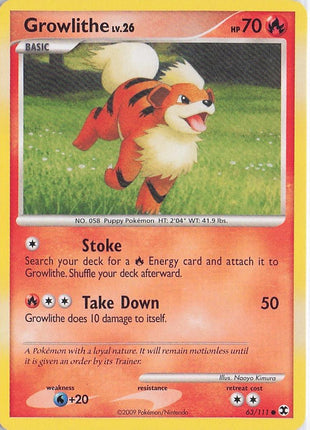 Growlithe LV.26 63/111