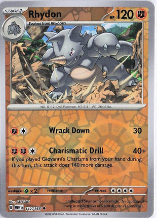 Rhydon 112/165 (RH)