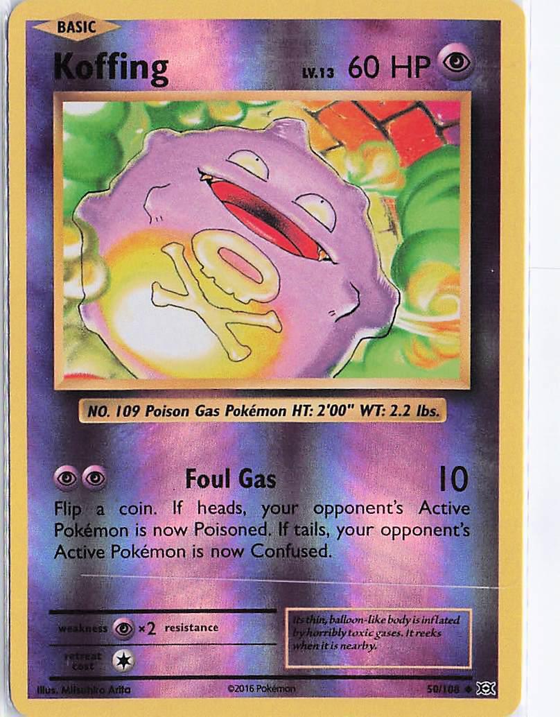 Koffing LV.13 50/108 (RH)