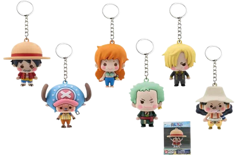 One Piece - 3D Figure Pocket Hero Keychain