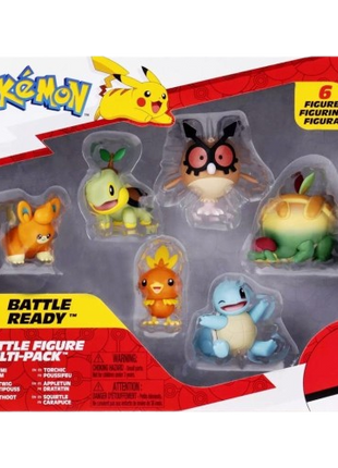 Pokemon - Battle 6 Figure Multipack