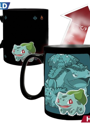 Pokemon - Kanto Evolution Heat Change Mug