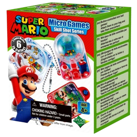 Super Mario - Skill Shot Micro Games Mystery Box