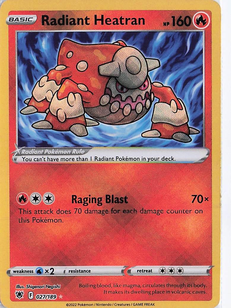 Radiant Heatran 027/189