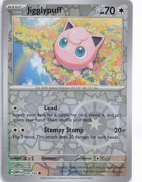 Jigglypuff 039/165 (RH)