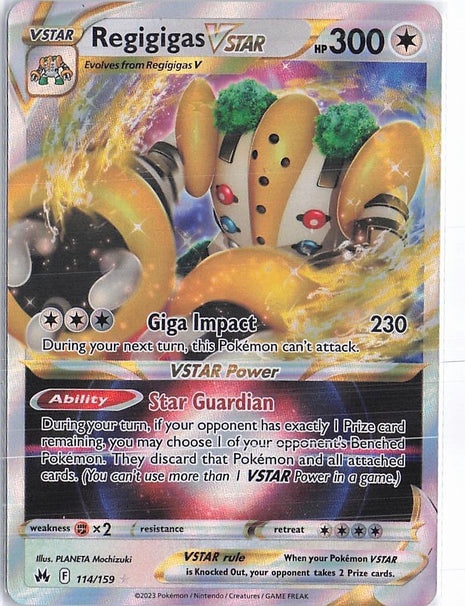 Regigigas VSTAR 114/159