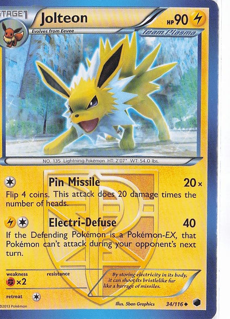 Jolteon 34/116