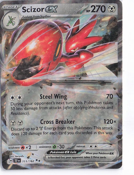 Scizor ex 111/162