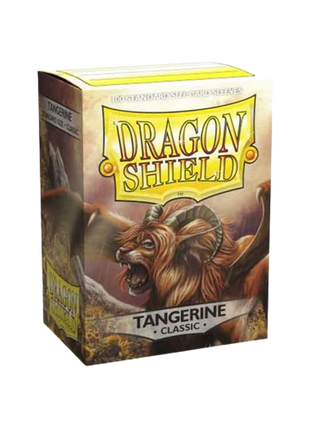 Dragon Shield - Classic Tangerine Sleeves (100)