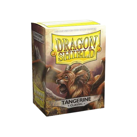 Dragon Shield - Classic Tangerine Sleeves (100)