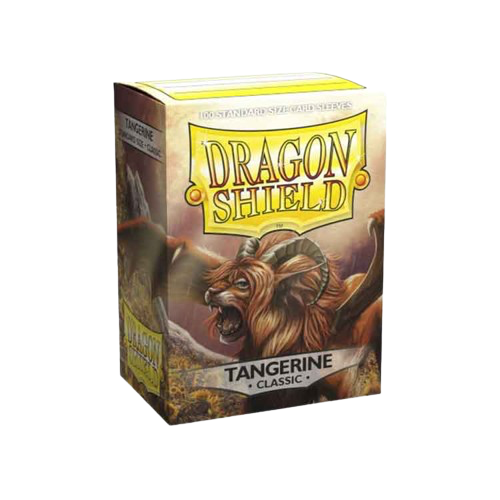 Dragon Shield - Classic Tangerine Sleeves (100)