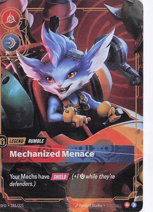 Rumble, Mechanized Menace 181/221