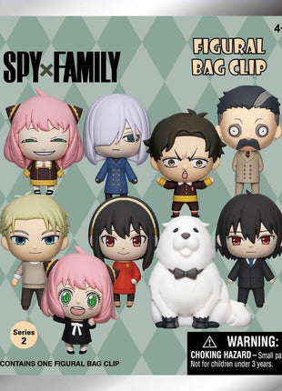 Spy x Family - Series 2: 3D Character Bag Clip Blind Bag