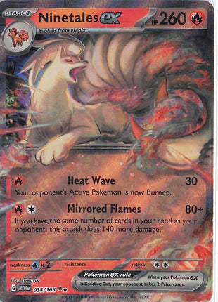 Ninetales ex 038/165