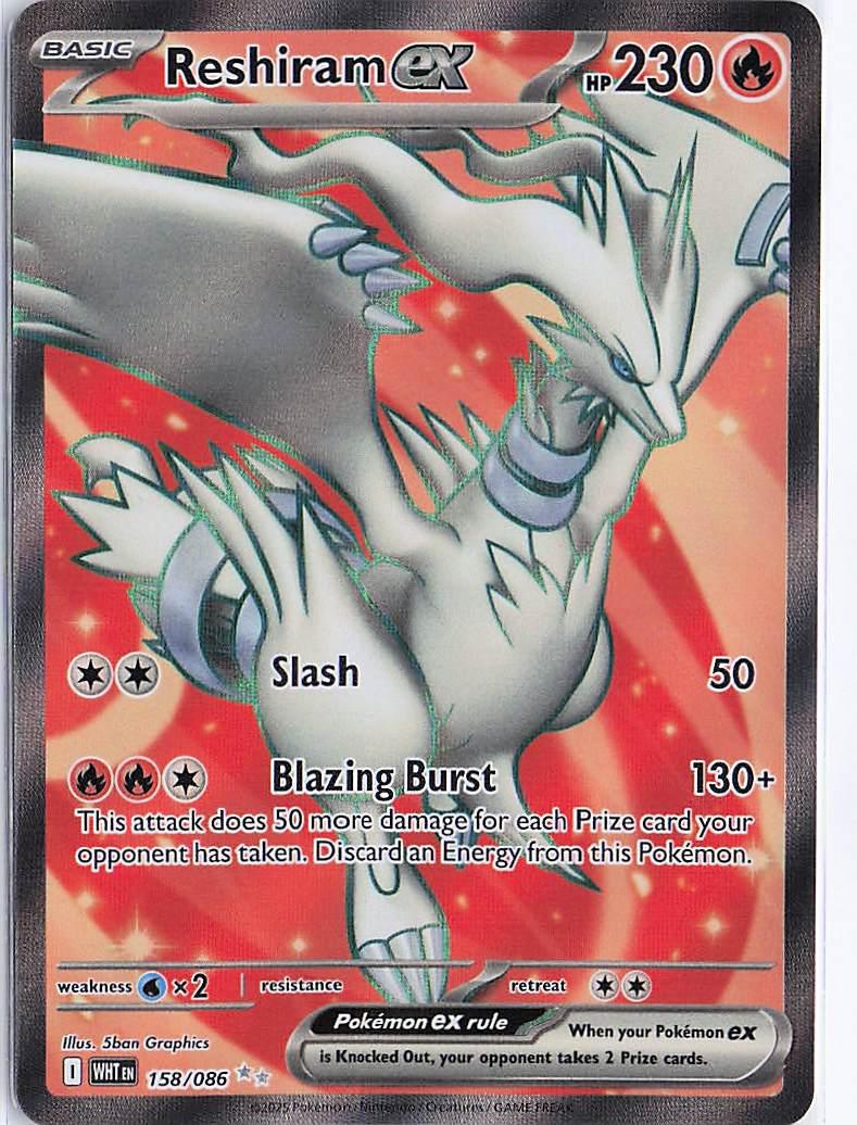 Reshiram ex 158/086