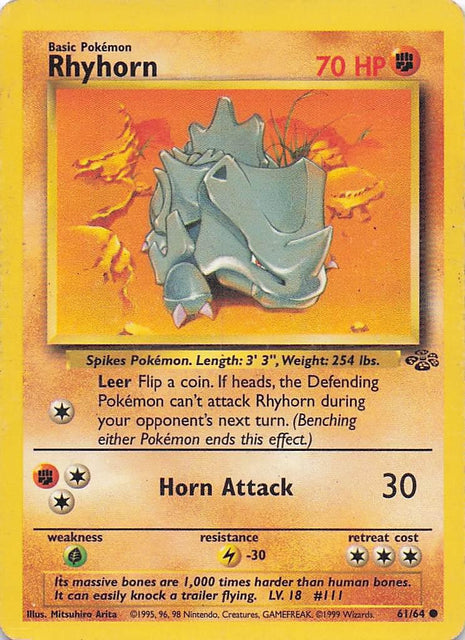 Rhyhorn 61/64 (D)