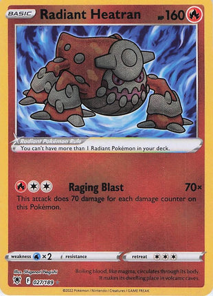 Radiant Heatran 027/189