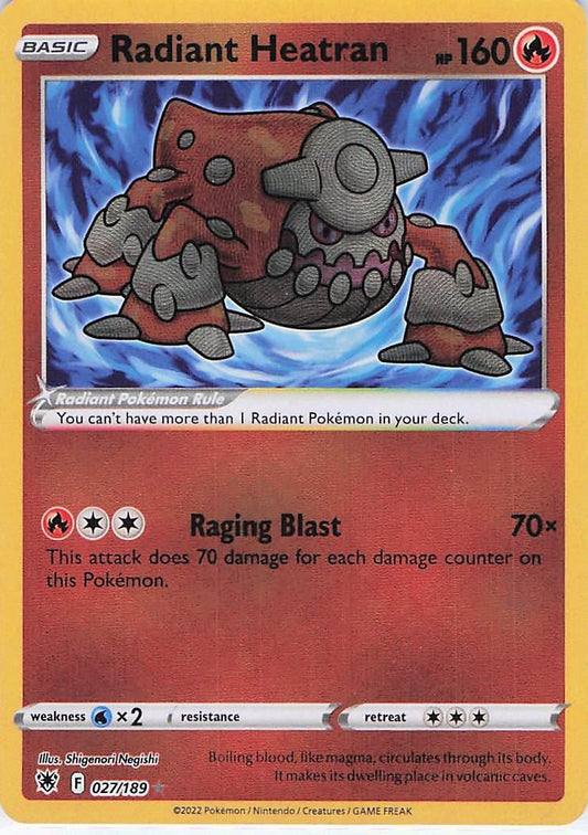 Radiant Heatran 027/189
