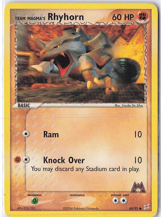 Team Magma's Rhyhorn 68/95