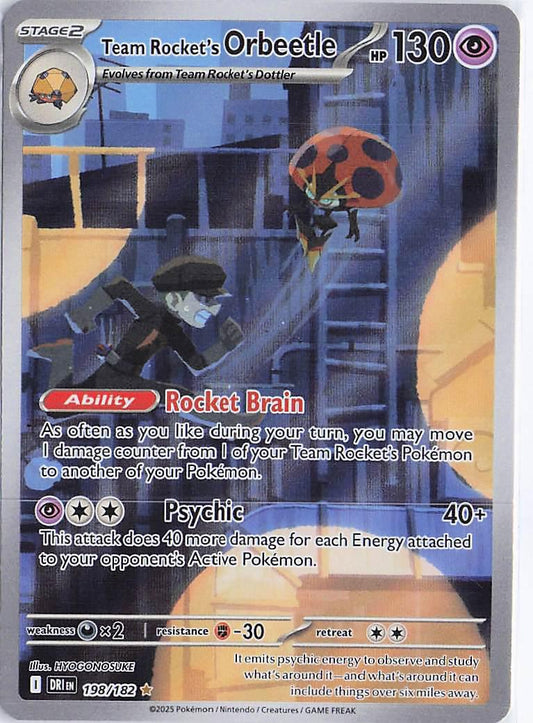 Team Rocket's Orbeetle 198/182