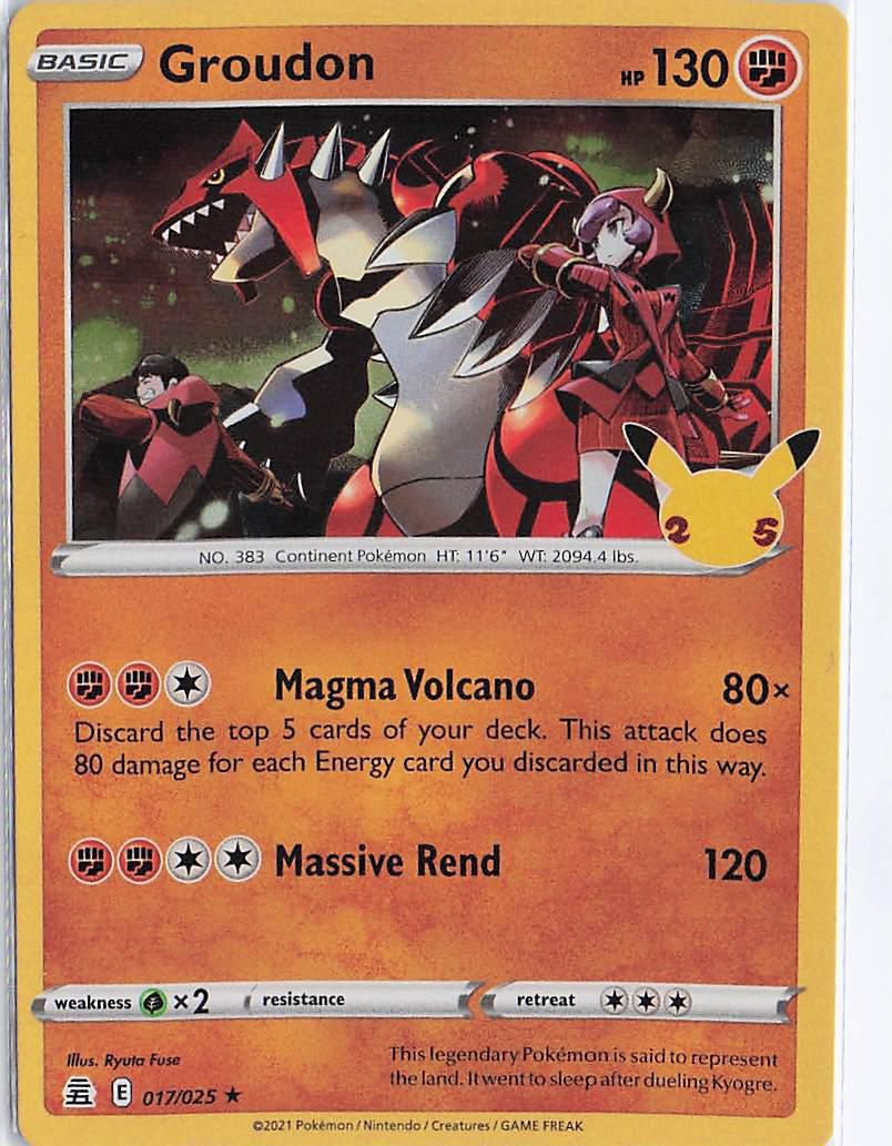 Groudon 017/025 (H)