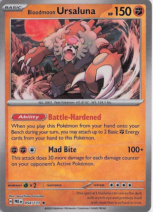 Bloodmoon Ursaluna 054/131 (Pokeball)