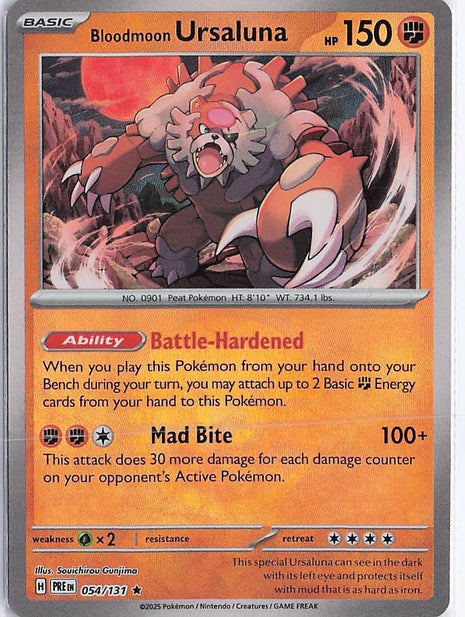 Bloodmoon Ursaluna 054/131 (Pokeball)