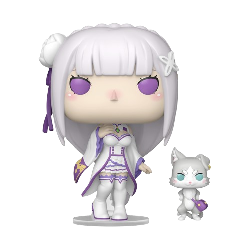 Re:Zero - Emilia w/Puck #2112 Funko Pop!