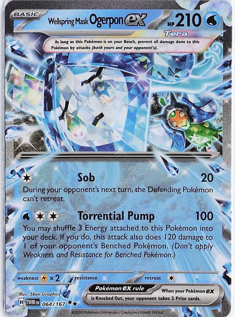 Wellspring Mask Ogerpon ex 064/167