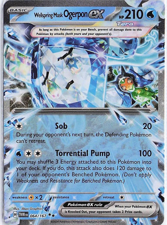 Wellspring Mask Ogerpon ex 064/167